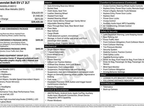 Used 2020 Chevrolet Bolt LT FWD image 17