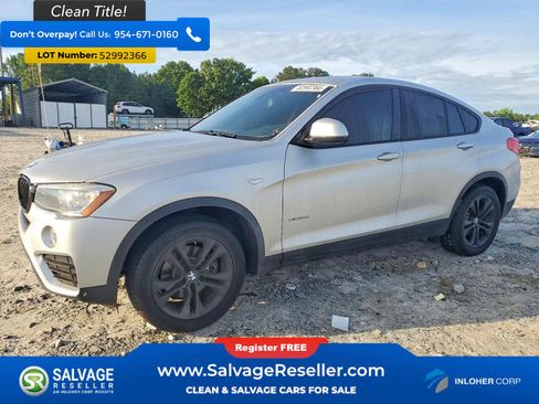 Used 2016 BMW X4 xDrive28i w/ Premium Package AWD/4WD image 1