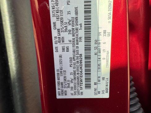 Used 2018 Ford F150 Lariat w/ Equipment Group 502A Luxury image 24