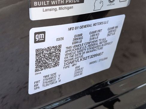 New 2026 Chevrolet Traverse RS image 29