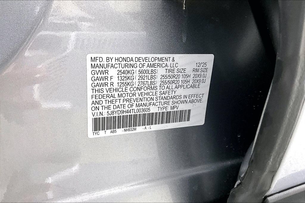 Certified 2026 Acura MDX w/ Technology Package FWD image 38