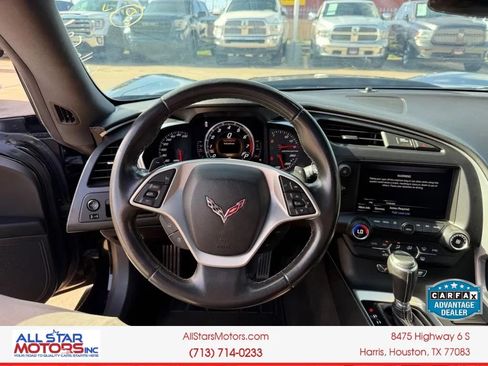 Used 2015 Chevrolet Corvette Stingray Coupe w/ Carbon Flash Badge Package RWD image 21