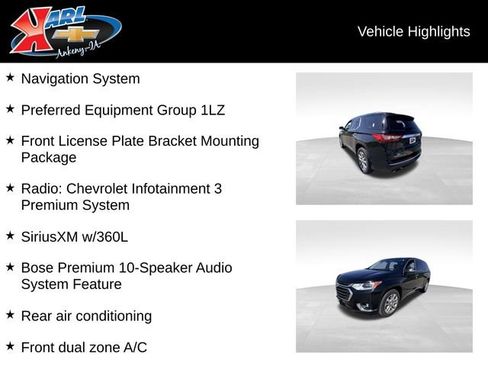 Used 2021 Chevrolet Traverse Premier AWD/4WD image 2