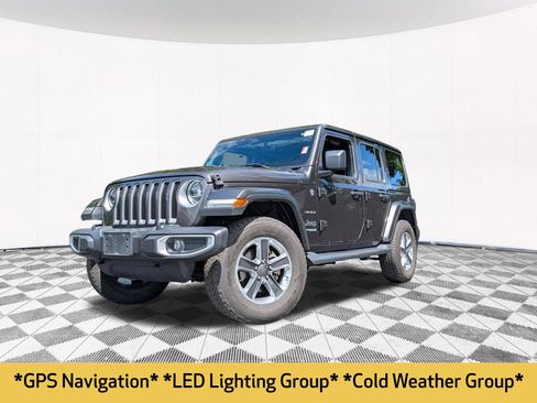 Used 2021 Jeep Wrangler Unlimited Sahara AWD/4WD image 2