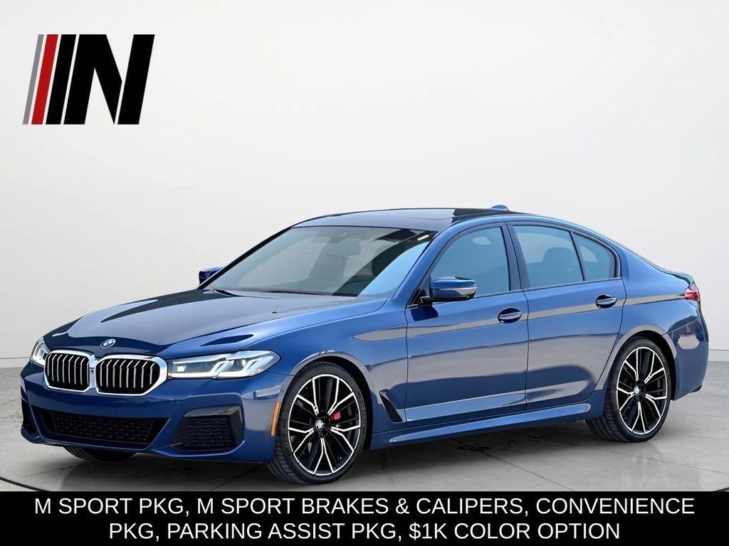 Used 2021 BMW 530i xDrive w/ M Sport Package AWD/4WD image 1
