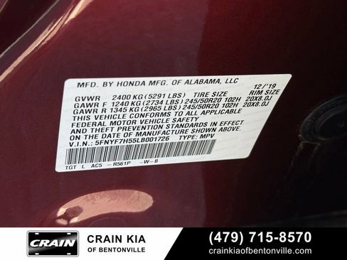 Used 2020 Honda Passport EX-L image 35