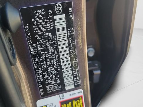 Used 2019 Toyota Camry LE FWD image 26