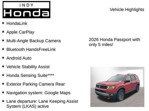 New 2026 Honda Passport TrailSport image 7