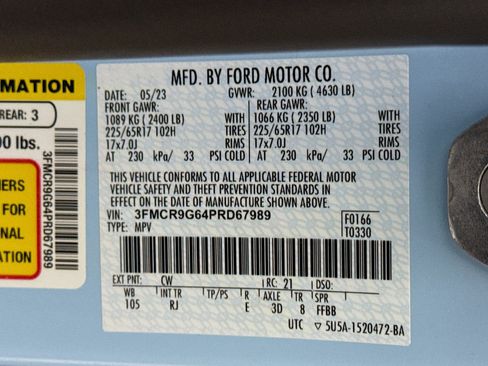 Used 2023 Ford Bronco Sport Heritage AWD/4WD image 40