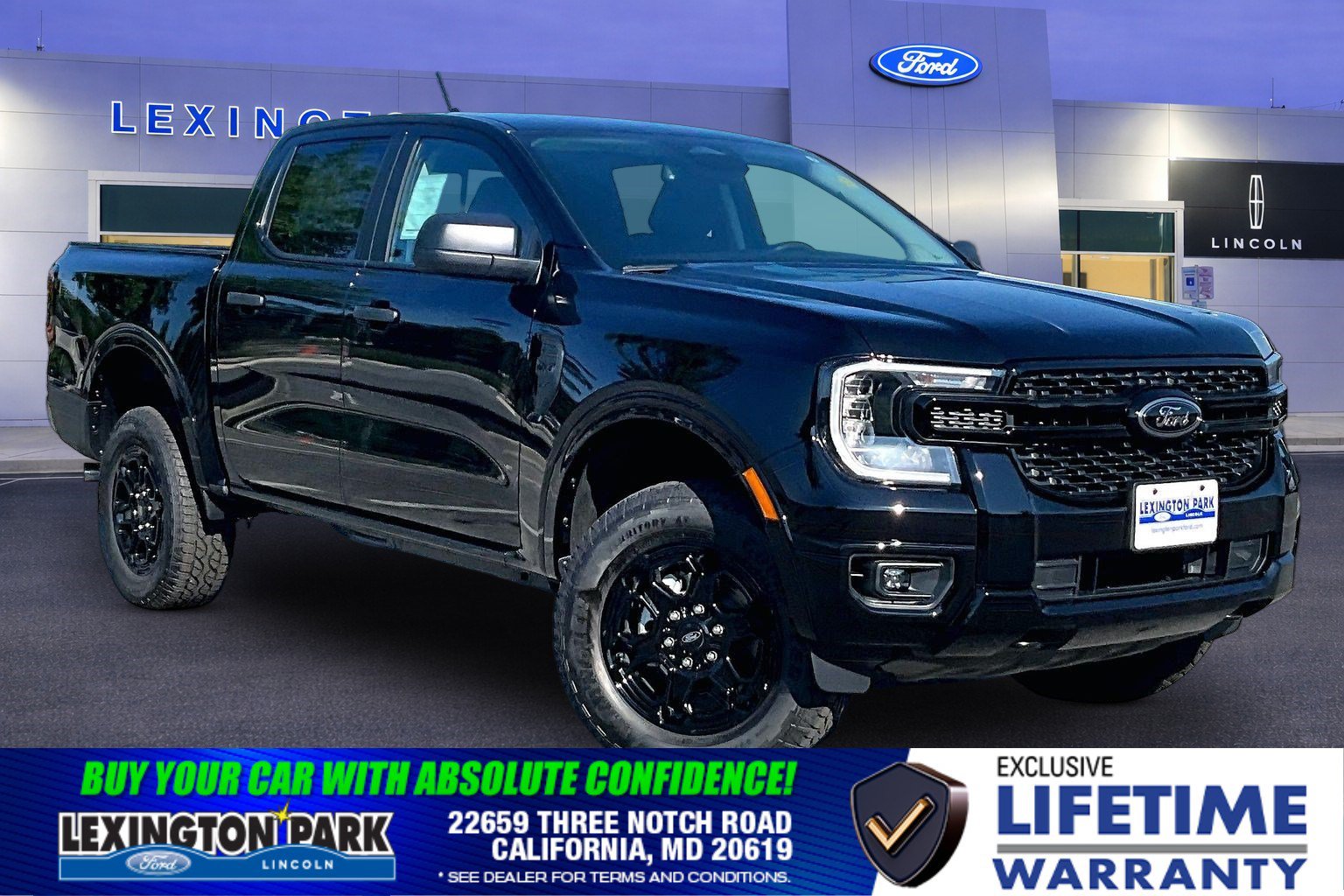New 2026 Ford Ranger XLT w/ FX4 Off-Road Package AWD/4WD image 1