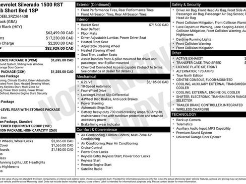 Used 2024 Chevrolet Silverado 1500 RST w/ Convenience Package II AWD/4WD image 6