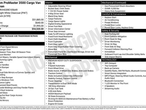 Used 2024 RAM ProMaster 3500 FWD image 25