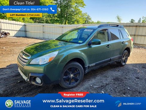 Used 2013 Subaru Outback 2.5i Limited w/ Moonroof Pkg AWD/4WD image 1