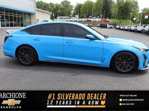 Used 2022 Cadillac CT5 V Blackwing w/ Carbon Fiber Package 2 RWD image 1