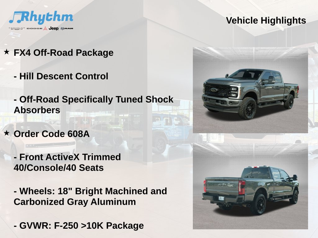 Used 2025 Ford F250 Lariat w/ Black Appearance Package AWD/4WD image 11