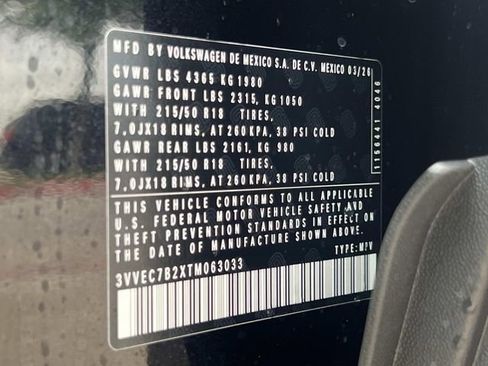 New 2026 Volkswagen Taos SE FWD image 26