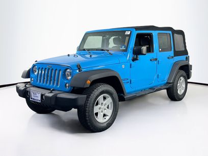 Used 2018 Jeep Wrangler Unlimited Sport S