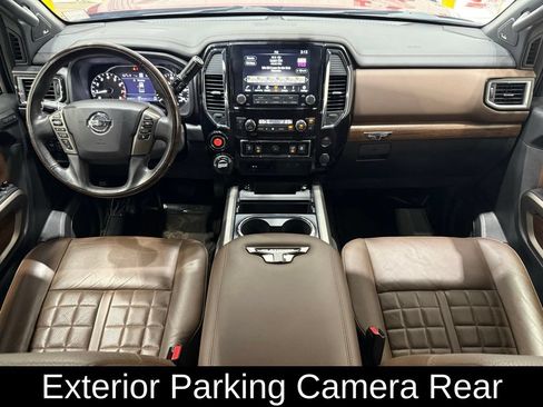 Used 2021 Nissan Titan Platinum Reserve w/ Off Road Protection Package AWD/4WD image 13
