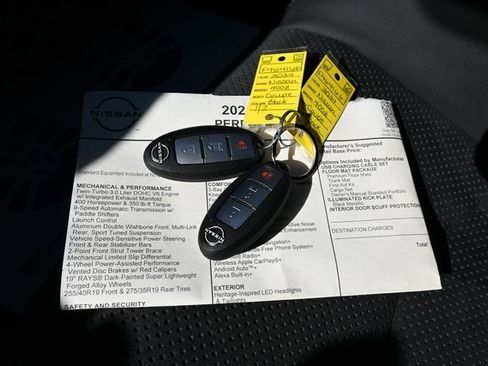 Used 2024 Nissan Z Performance w/ Floor Mat Package image 44