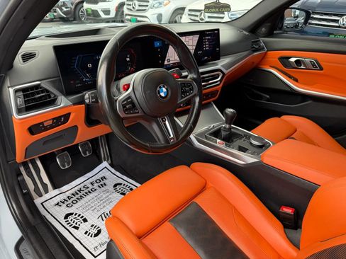 Used 2023 BMW M3 w/ M Carbon Exterior Package RWD image 10