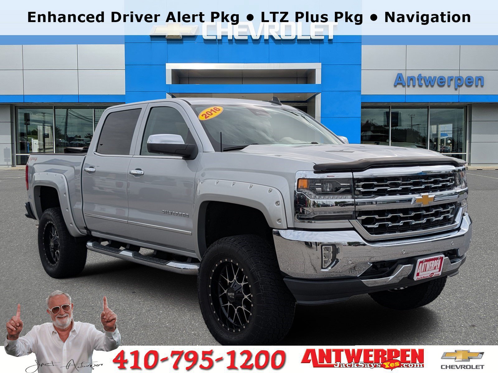 Used 2016 Chevrolet Silverado 1500 LTZ w/ Sport Package AWD/4WD image 1
