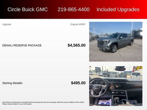 Used 2024 GMC Sierra 1500 Denali w/ Denali Reserve Package AWD/4WD image 3