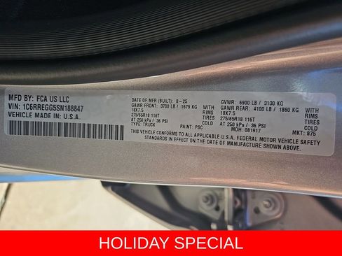 New 2025 RAM 1500 Tradesman image 41