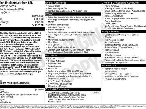 Used 2014 Buick Enclave Leather image 10