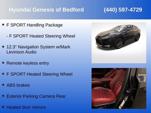 Used 2021 Lexus RX 350 F Sport image 7