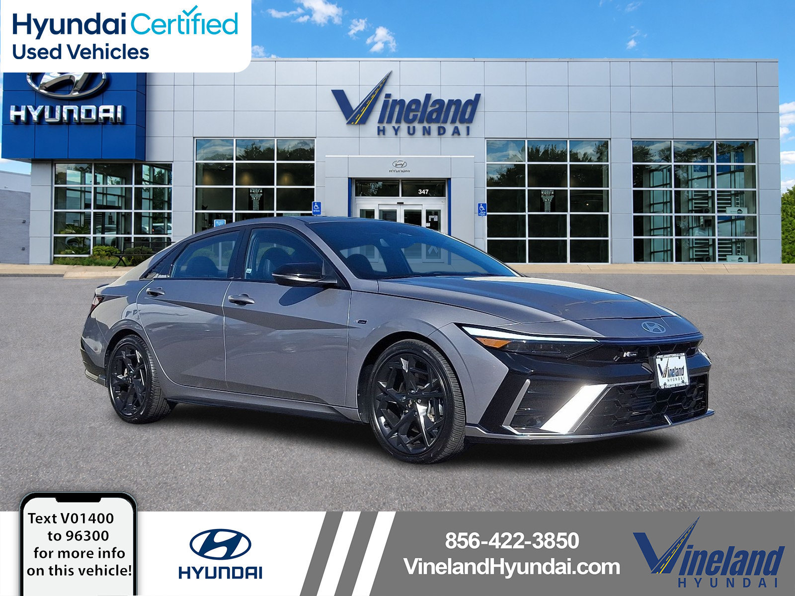 Certified 2025 Hyundai Elantra N Line FWD image 1