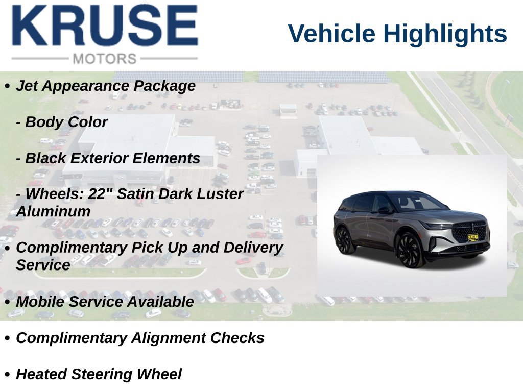 Used 2025 Lincoln Nautilus Reserve w/ Jet Appearance Package AWD/4WD image 10