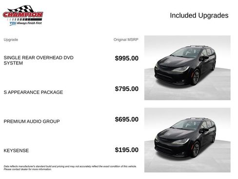 Used 2019 Chrysler Pacifica Touring-L w/ S Appearance Package FWD image 4