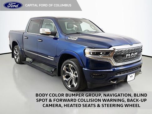 Used 2022 RAM 1500 Limited w/ Body-Colour Bumper Group AWD/4WD image 1