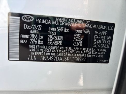 Used 2023 Hyundai Santa Fe SEL image 34