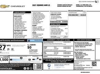 Used 2021 Chevrolet Equinox LS w/ LS Convenience Package video 3