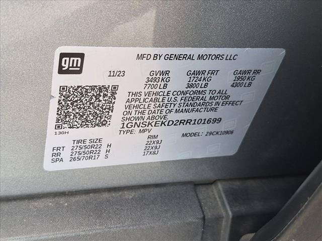 Used 2024 Chevrolet Suburban RST w/ Luxury Package AWD/4WD image 24