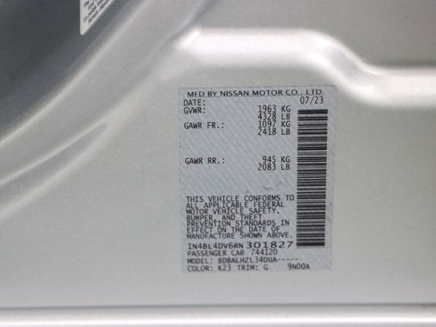 Used 2024 Nissan Altima 2.5 SV image 30