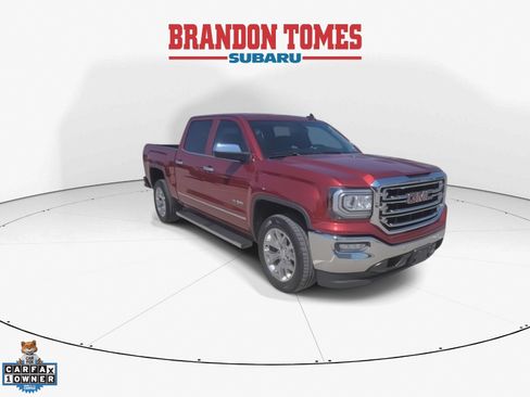Used 2018 GMC Sierra 1500 SLT w/ Texas SLT Premium Package RWD image 2