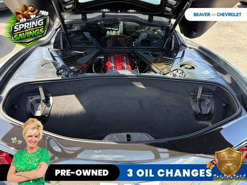 Used 2023 Chevrolet Corvette Stingray Premium Cpe w/ Engine Appearance Package RWD image 11