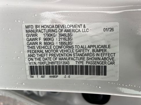 New 2026 Honda Civic Sport image 18