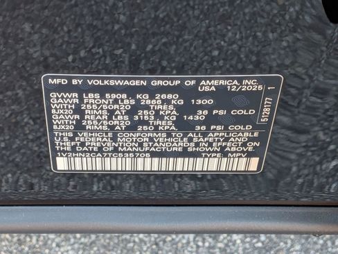 New 2026 Volkswagen Atlas SE AWD/4WD image 39