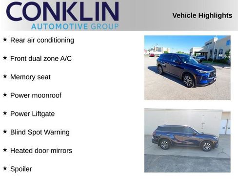 Used 2023 INFINITI QX60 Pure AWD/4WD image 2