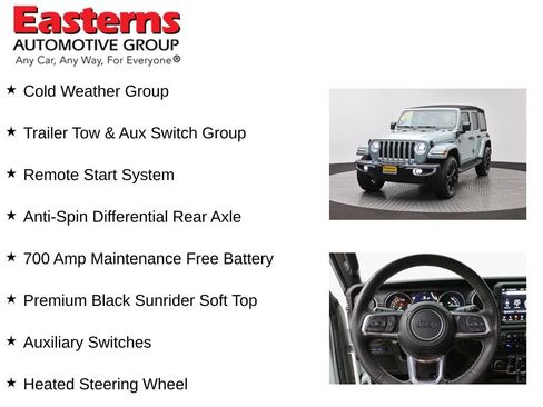 Used 2023 Jeep Wrangler Unlimited Sahara w/ Cold Weather Group AWD/4WD image 11