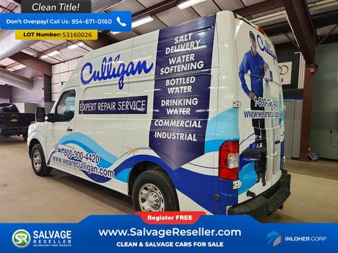 Used 2016 Nissan NV 2500 SV w/ Technology Package RWD image 3