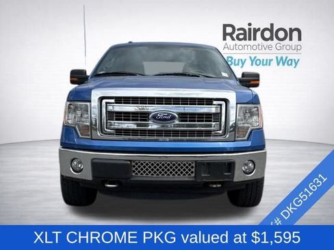 Used 2013 Ford F150 XLT w/ XLT Chrome Pkg AWD/4WD image 2