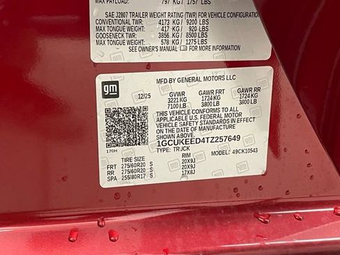 New 2026 Chevrolet Silverado 1500 RST w/ RST All Star Premium Package AWD/4WD image 24