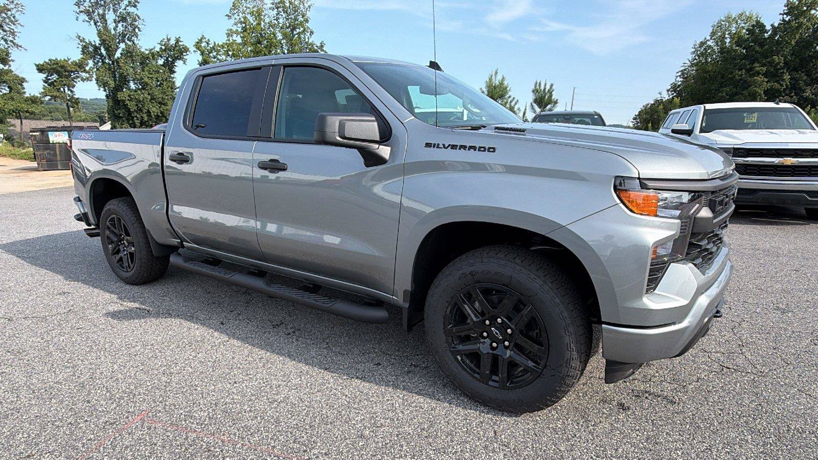 New 2026 Chevrolet Silverado 1500 Custom w/ Turbomax Blackout Package AWD/4WD image 5