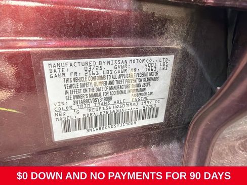 Used 2025 Nissan Sentra SV FWD image 11