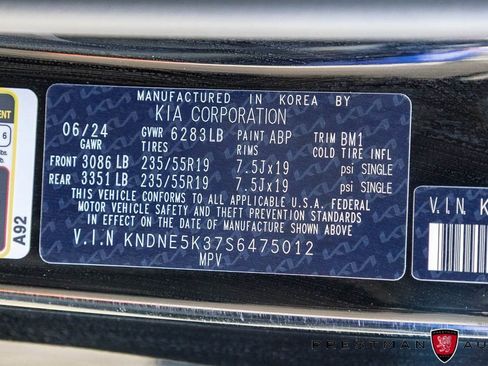 Used 2025 Kia Carnival SX image 48