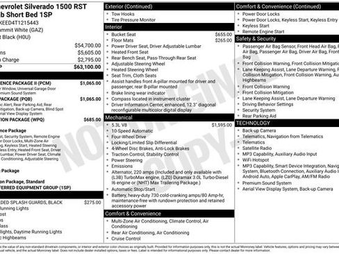 New 2026 Chevrolet Silverado 1500 RST w/ Safety Package AWD/4WD image 5